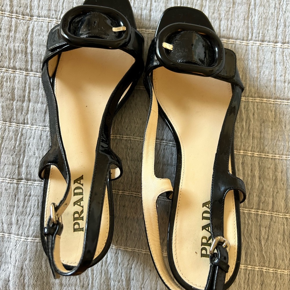 Prada wedges sandals